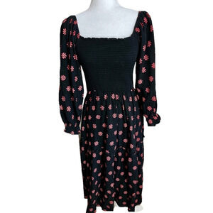 Maxi Muslin Floral Dress, Size M